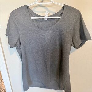 Marika Charcoal Short Sleeve Tee